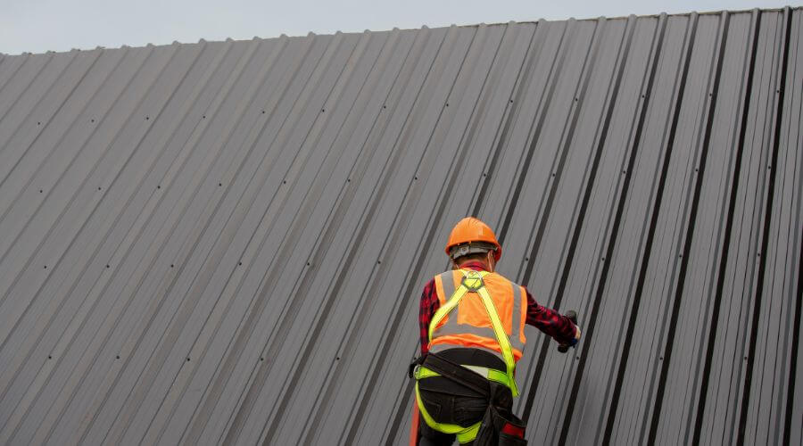 Professional metal roof installation services in Yolyn, WV